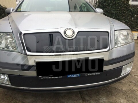 Zimní clony chladiče Škoda Octavia II 04-12, kryt masky + nárazníku