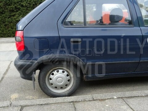 Plastové zadní lemy blatníků Škoda Felicia