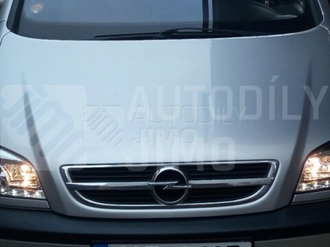 Přední světla, lampy Opel Zafira 99-05 Day light chromové