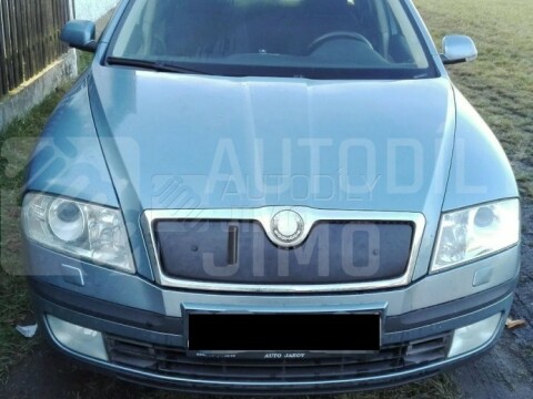Zimní clona chladiče Škoda Octavia II 04-10, kryt masky