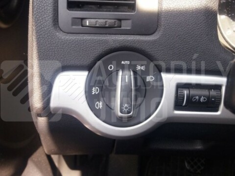 Spínač ovládání světel Škoda Octavia II 04-13 chromový