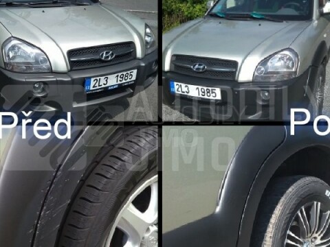 Autolak černý mat 400ml TECTANE