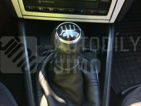 Řadící páka s manžetou VW Golf IV, Bora 1.4i, 1.6i, 1.9SDi.