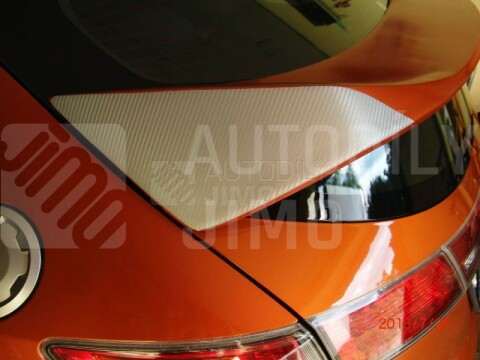 Carbonová, karbonová, carbon, karbon fólie 3D 127x50cm - stříbrná- libovolná délka