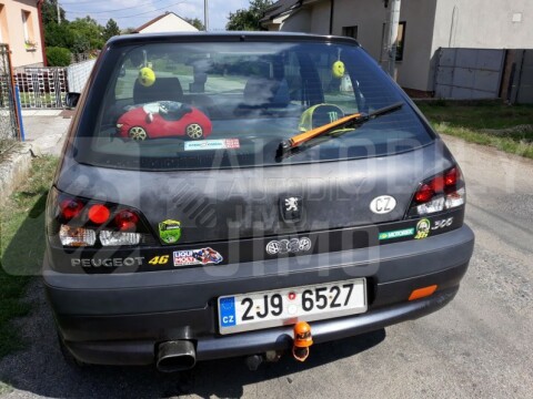 Zadní světla, lampy Peugeot 306 93-97, černé