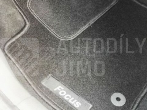 Textilní autokoberce Ford Focus II , 04-07 s nápisem, gramáž 2000g/m2