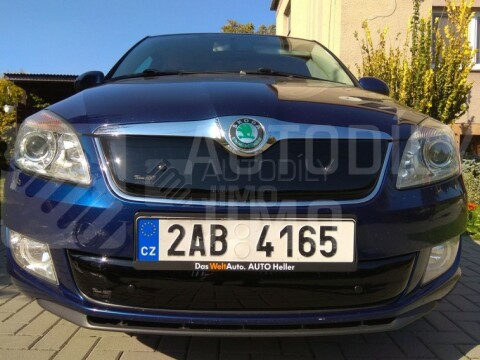 Zimní clony chladiče Škoda Fabia II, Roomster 10-15, kryt masky + nárazníku