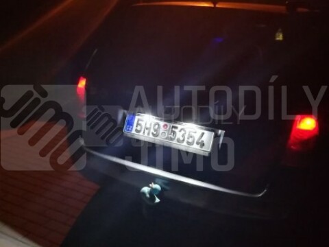 LED osvětlení SPZ VW Golf IV, Golf V, Bora VARIANT, Škoda Fabia I Combi