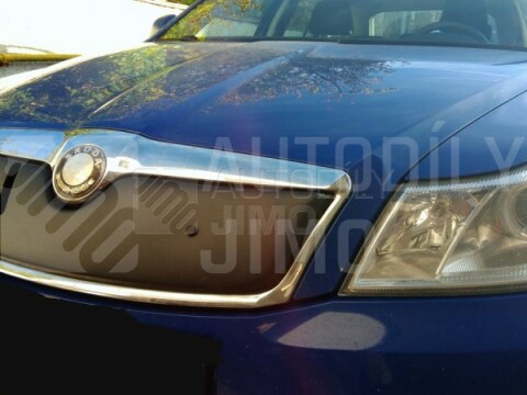 Zimní clony chladiče Škoda Octavia II 08-12, kryt masky + nárazníku