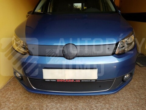 Zimní clona chladiče VW Touran 11-15, kryt masky+Zimní clona chladiče VW Touran 11-15, kryt nárazníku