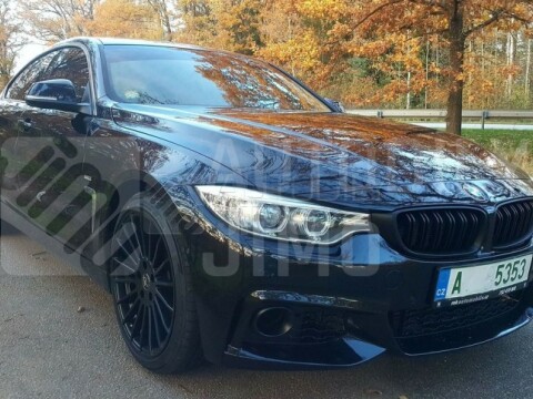Přední maska BMW 4 F32, F33, F36 13-17, M4 Style, matná černá