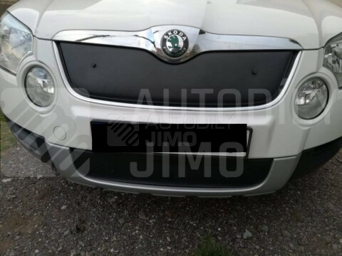 Zimní clony chladiče Škoda Yeti 09-13 kryt masky + nárazníku