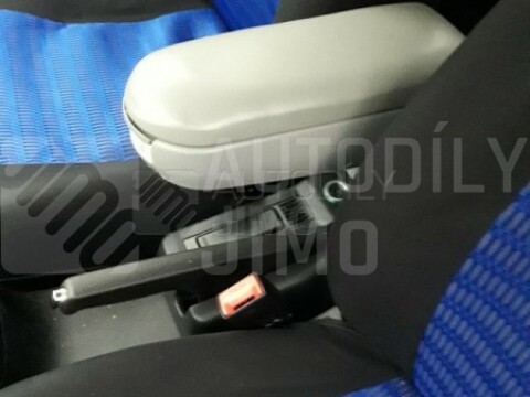 Loketní opěrka Škoda Octavia I, VW Golf IV, Bora, S. Leon, Toledo - šedá synt. kůže