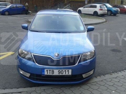 Zimní clona chladiče Škoda Rapid 12-, kryt masky