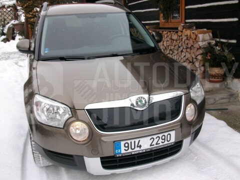 Zimní clona chladiče Škoda Yeti I 09-