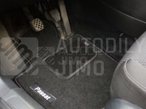 extilní autokoberce VW Passat B6, 05-10 s nápisem, gramáž 2000g/m2