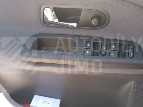 Kryt výplně dveří, vnitřní madlo dveří  VW Golf, Bora, Passat, Sharan, Škoda Octavia, Superb - černé