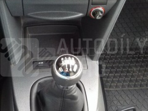 Řadící páka s manžetou, rukojeť VW Touran, Caddy 03-14, 5st - syntetická kůže