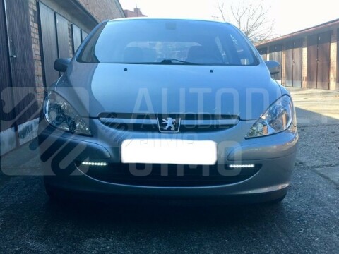 Světla pro denní svícení DRL,  8LED diod 220lm - homologace DRL