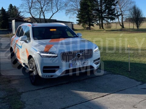 Stroboskopy, LED maják za přední sklo - oranžové