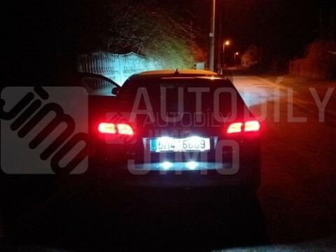 LED osvětlení SPZ Audi A3 8P, A4 B6, B7