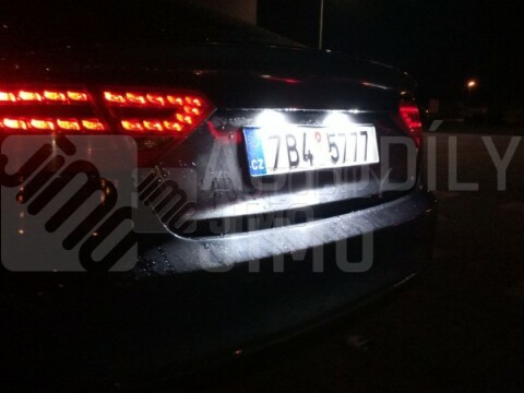 LED osvětlení SPZ Audi A5, S5 coupe