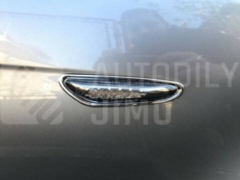 Boční blinkry, směrová světla BMW 3 E46, X3 - chromové