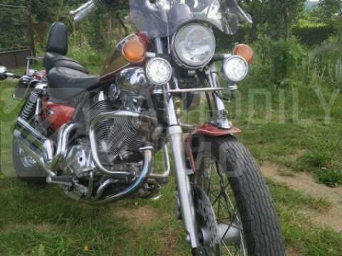 Světla pro denní svícení, DRL 18LED diody, kulatá, 600lm - homologace