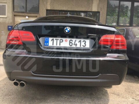 Zadní světla, lampy BMW 3 E92 06-10 coupé, LED proužky, červeno-bílé