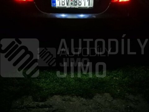 LED osvětlení SPZ BMW E90, E91, E93, E39, E60, E61, E70, E71, E82, E88, F10