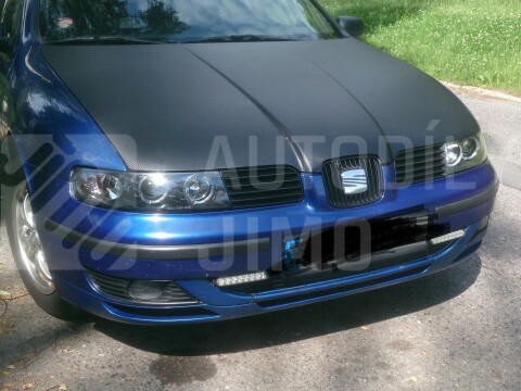 Přední světla, lampy Angel Eyes Seat Toledo, Leon 99-05 černé H1