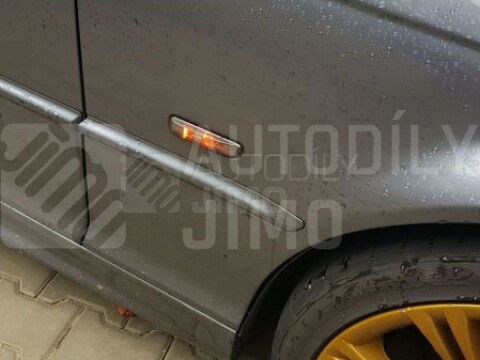 Boční blinkry, směrová světla BMW 3 E46 - čiré, kouřové