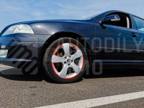 Pásky na kola - červené, linky na ráfky