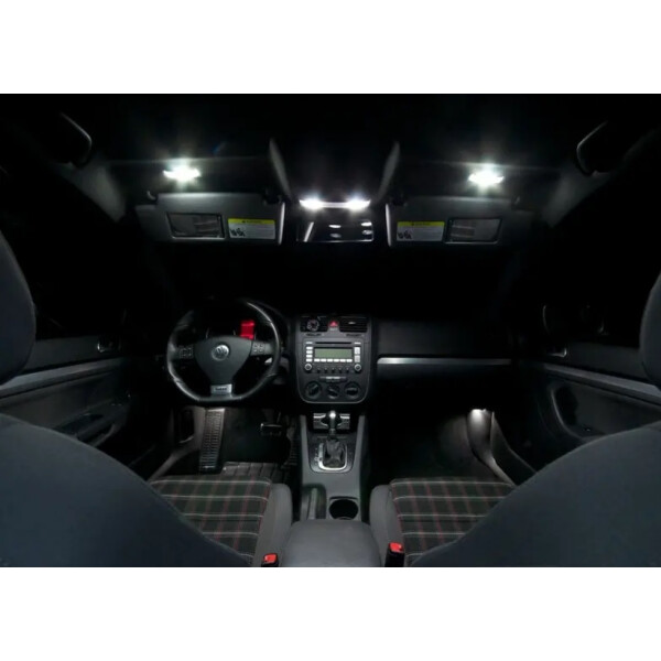 LED osvětlení interiéru VW