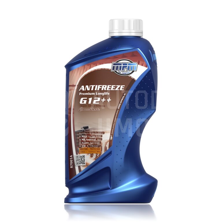 Chladící kapalina MPM Antifreeze Premium Longlife G12+ Concentrate 1l