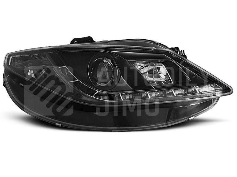 Přední světla Seat Ibiza 6J LED 08- chromová