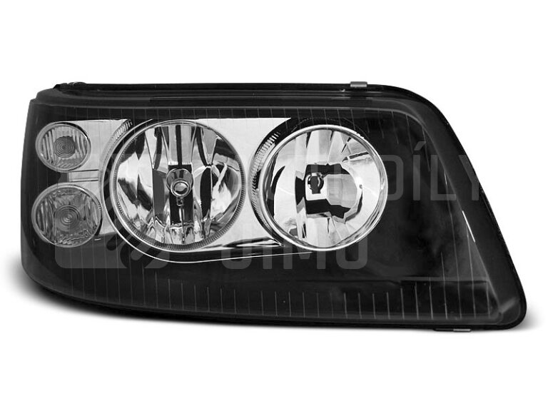 Přední světla VW T5 Transporter Multivan 03-09 černé H7