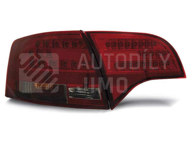 Zadní světla Audi A4 B7 04-08 combi, LED, červenokouřové
