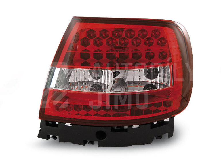 Zadní světla, lampy Audi A4 B5 94-00, sedan, LED, červeno-bílé