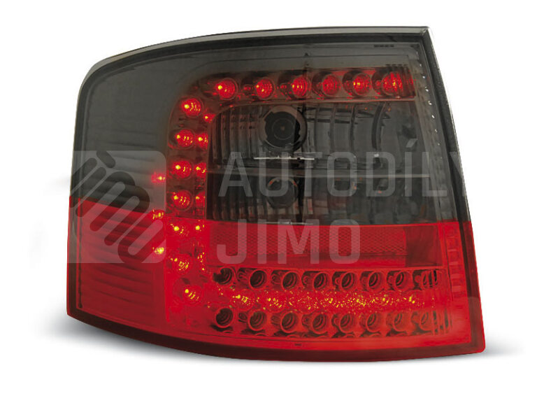 Zadní světla, lampy Audi A6 C5 97-04 Avant, LED, červeno-kouřové