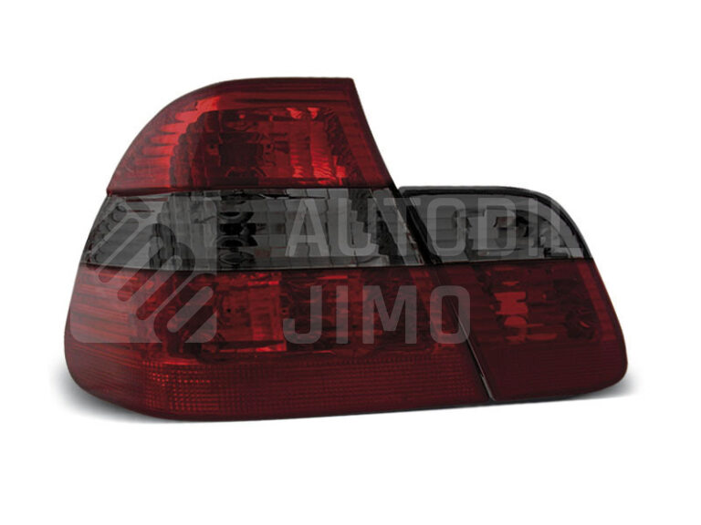Zadní světla, lampy BMW E46 01-05 sedan, červeno-kouřové