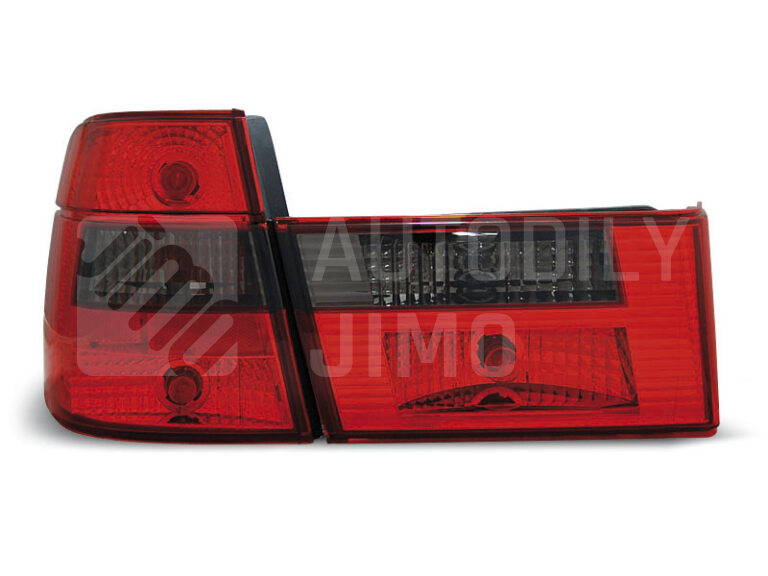 Zadní světla, lampy BMW 5 E34 91-96, combi, červeno-kouřové