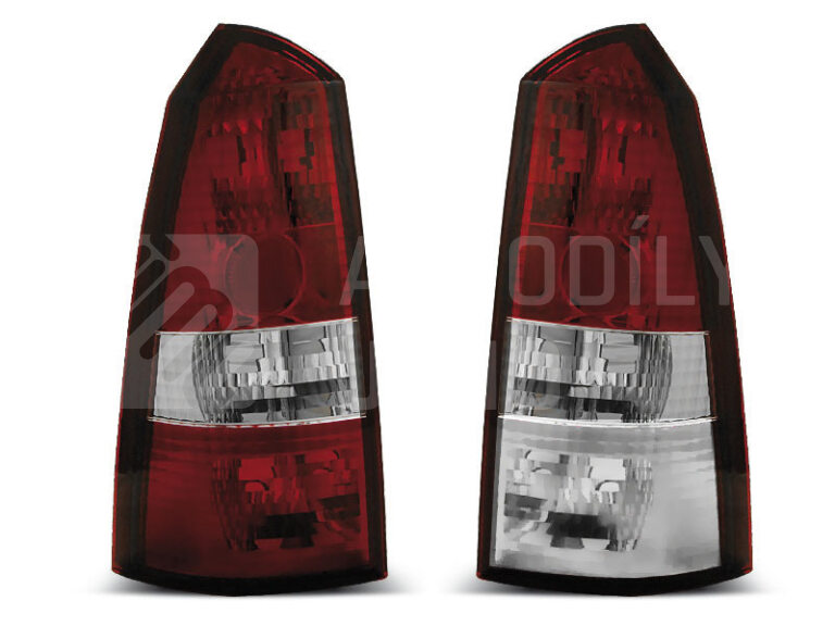 Zadní světla, lampy Ford Focus 1 98-04, combi, červeno-bílé