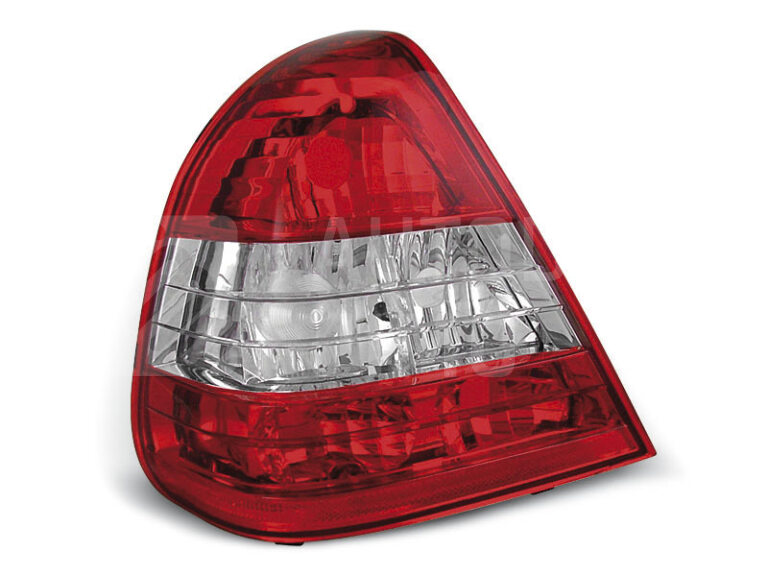 Zadní světla, lampy Mercedes C W202 93-00, červeno-bílé