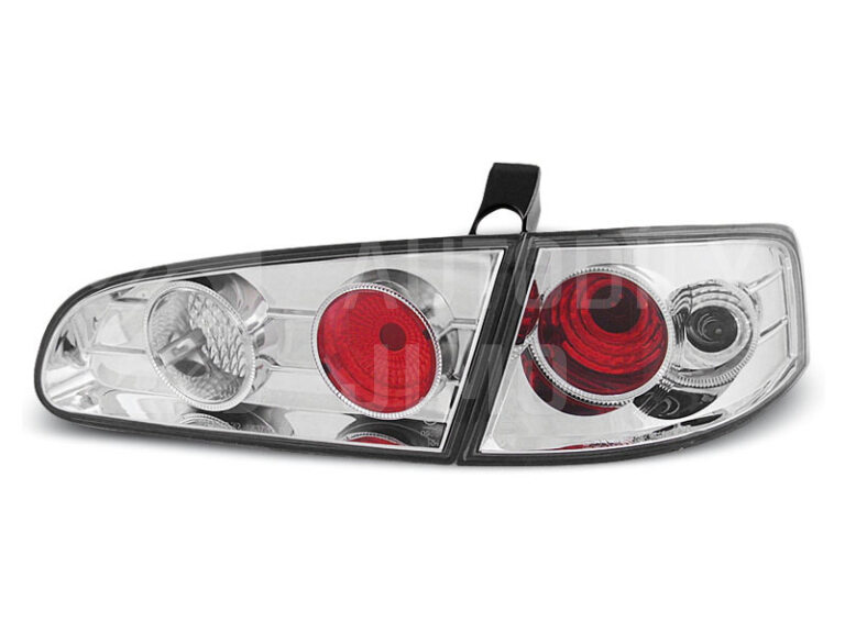 Zadní světla, lampy Seat Ibiza 6L 02-08, chromové