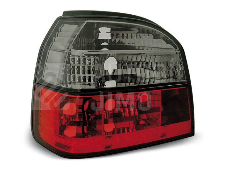 Zadní světla, lampy VW Golf III 91-97 hb/cab, kouřovo-červené