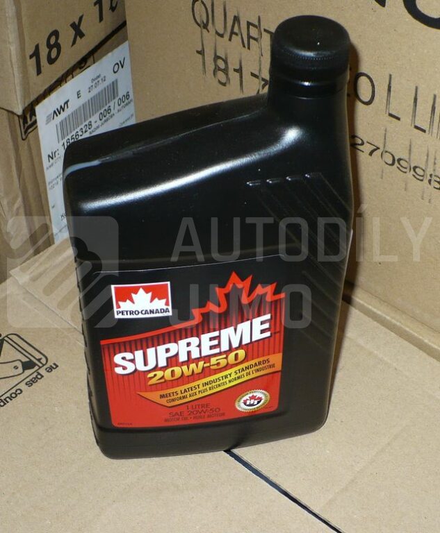 Motorový olej Petro Canada Supreme SAE 20W-50 1L
