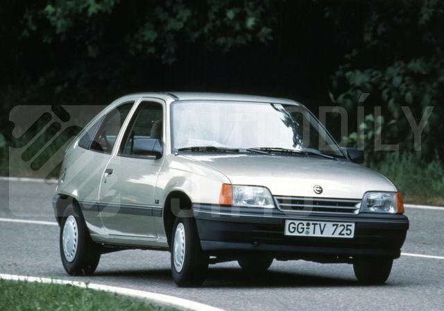 Lemy blatniku Opel Kadett 1984-1991