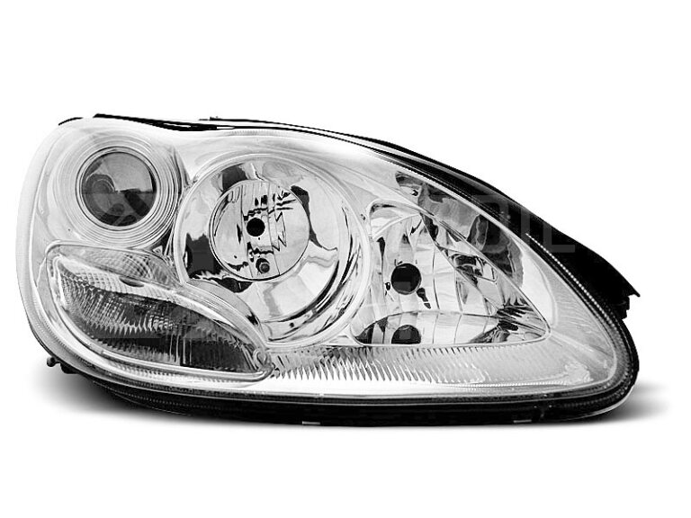 Přední světla, lampy Mercedes Benz S W220 9805 chromová