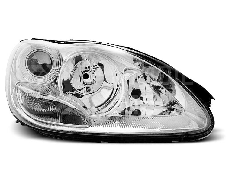 Přední světla, lampy Mercedes Benz S W220 9805 chromová